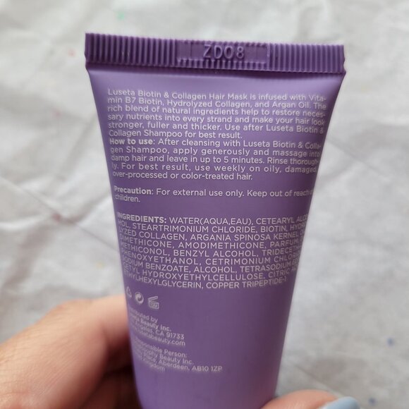 NEW Luseta Biotin & Collagen Hair Mask - Picture 3 of 3